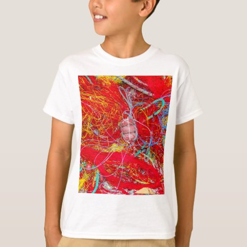 Colorful fishing nets T_Shirt