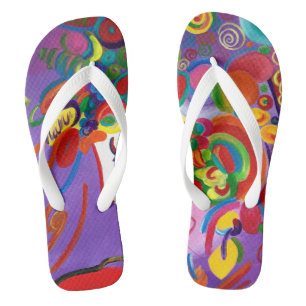 Colorful Flip Flops