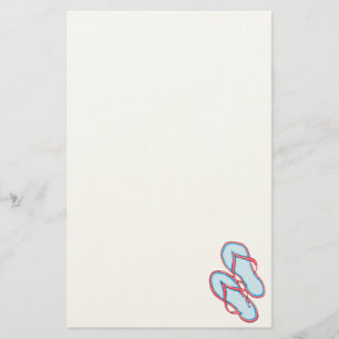 Colorful Flip Flops 3 Stationery