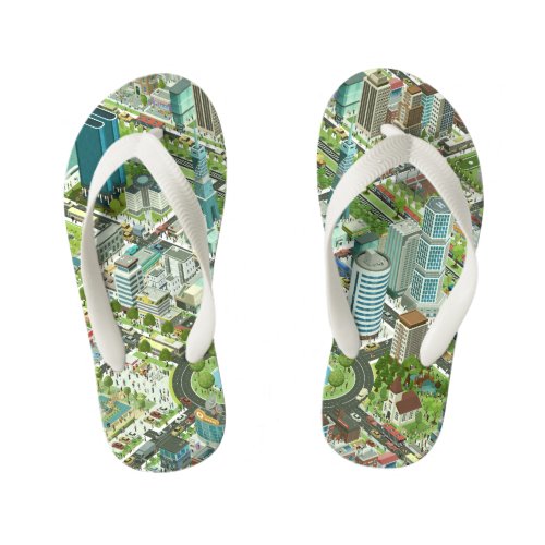 Colorful Flip Flops to the beach or stay home