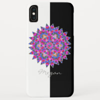 Colorful floral Abstract pattern iPhone XS Max Case