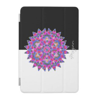 Colorful floral Abstract pattern iPad Mini Cover