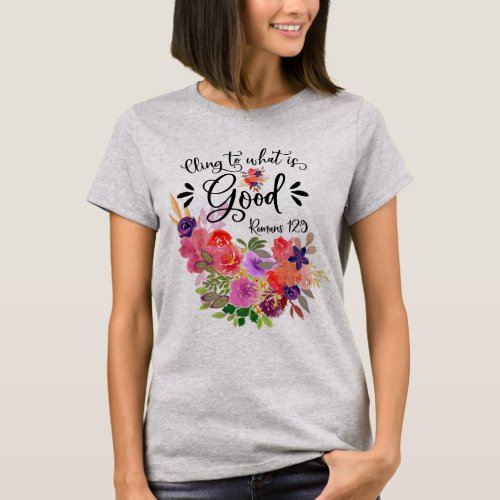 Colorful Floral Bouquet  Romans 129 T_Shirt