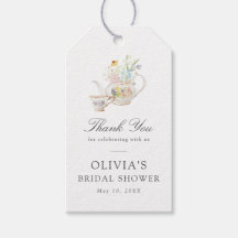 Colorful Floral Bridal Tea Party