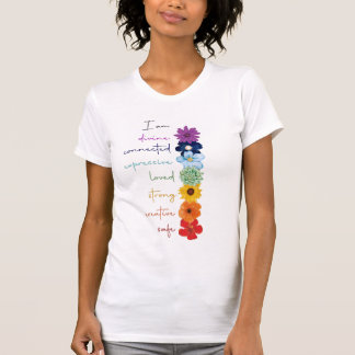 Colorful Floral Chakra T-shirt