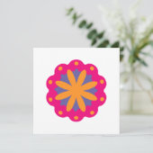 colorful floral circle shapes (Standing Front)