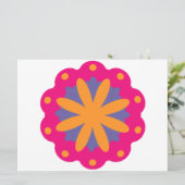 colorful floral circle shapes (Standing Front)