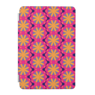 colorful floral circle shapes iPad mini cover
