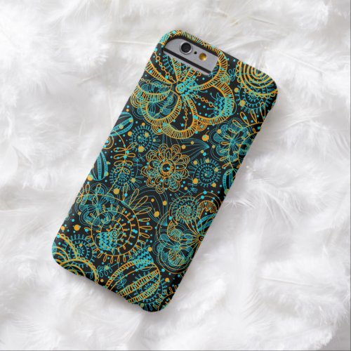 Colorful Floral Collage Barely There iPhone 6 Case