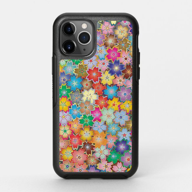 Colorful Floral Design Otterbox Case