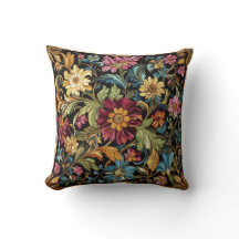 Colorful Floral Embroidered Pattern