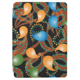 Colorful floral ethnic 3d Paisley seamless pattern iPad Air Cover