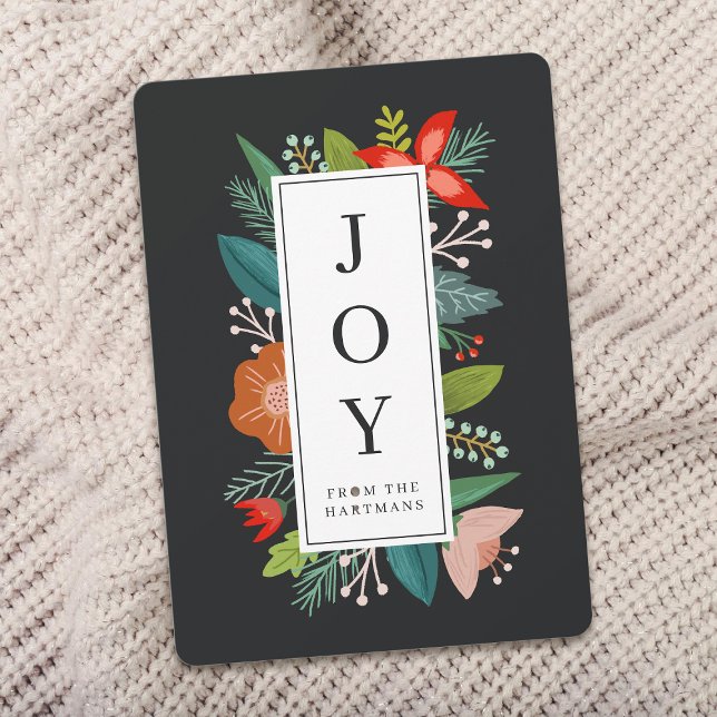 Colorful Floral Frame | Joy | Holiday (Creator Uploaded)