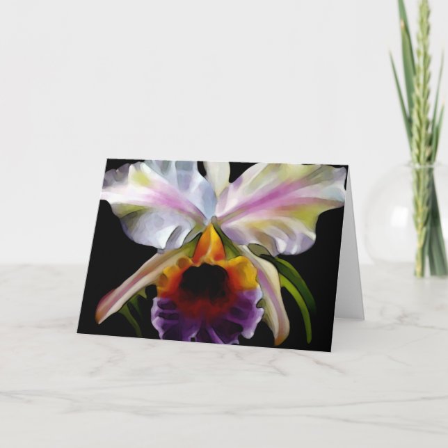 Colorful Floral Greeting Cards (Front)