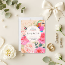 Colorful Floral Hummingbird Bridesmaid Proposal