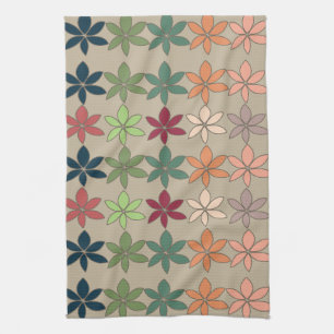 Colorful Floral  Kitchen Towel