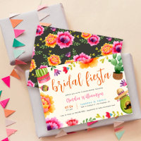 Colorful Floral Mexican Fiesta Bridal Shower