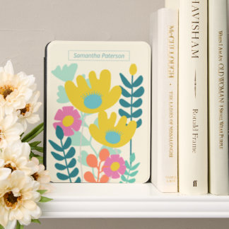  colorful floral modern elegant pretty kindle cover