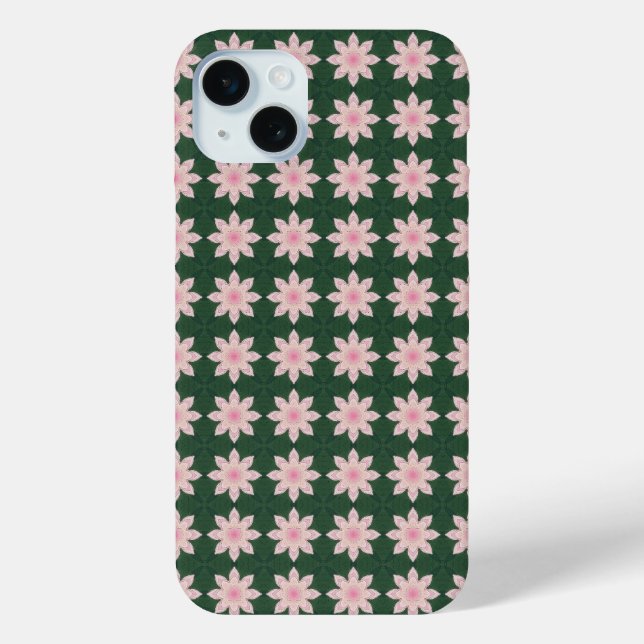 Colorful floral pattern Case-Mate iPhone case (Back)