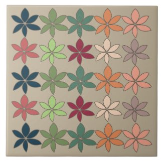 Colorful Floral Pattern 