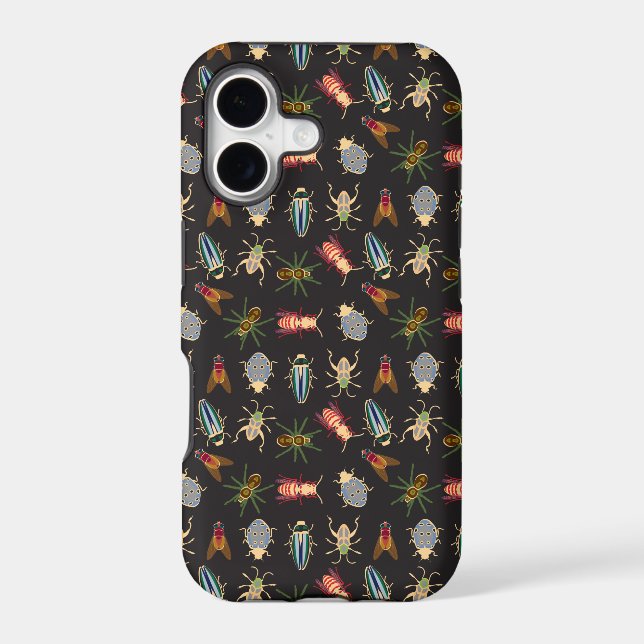 Colorful Floral Pattern Iphone Case (Back)