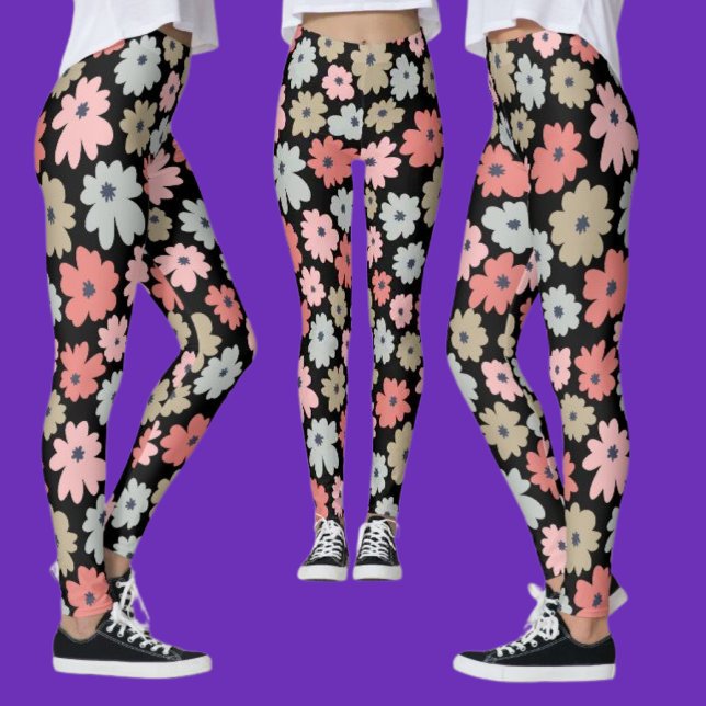 Colorful Floral Pattern              Leggings (Creator Uploaded)