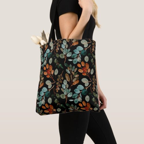 Colorful Floral Pattern                       Tote Bag