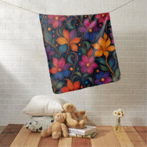 Colorful Floral Pattern | Vibrant Decorative Home 