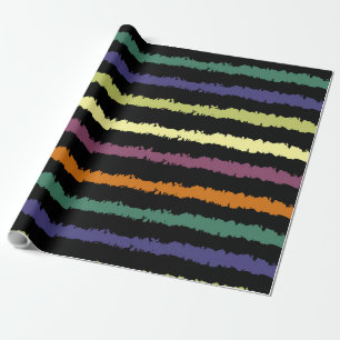 Colorful Floral Pattern Wrapping Paper