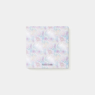 Colorful Floral Pearly Gems Post it Notes