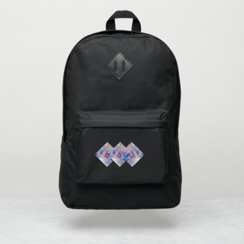 Colorful Floral Port Authority Backpack