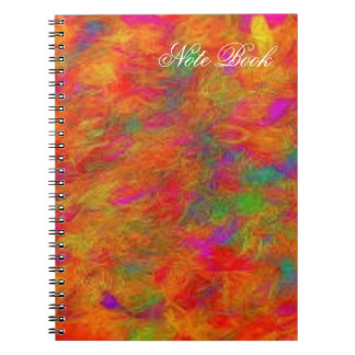 Colorful Floral Print Notebook