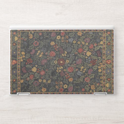 Colorful Floral Rug Pattern HP Laptop Skin