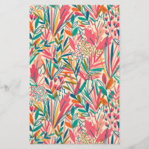 Colorful Floral Soap Wrap Paper Sheet