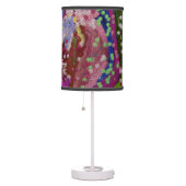 Colorful Floral Table Lamp (Right)