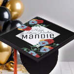 Colorful Florals Nurse Healer Graduation Cap Topper<br><div class="desc">Nurse Graduation Hat Topper</div>