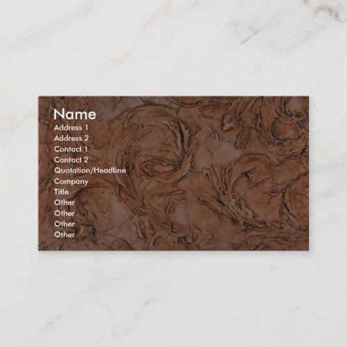 Colorful Florentine Swirls Business Card Template