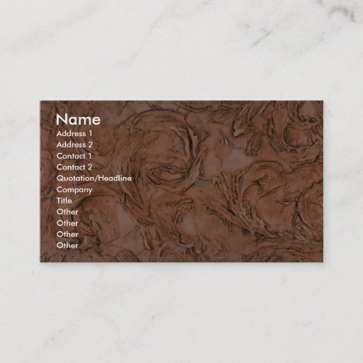 Customizable Colorful Florentine Swirls Business Card Template