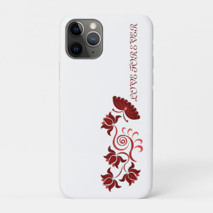 Colorful flower art gift  iPhone 11 pro case