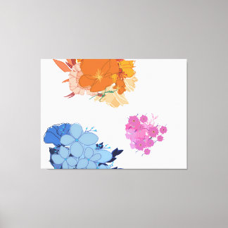 Colorful Flower  Canvas Print