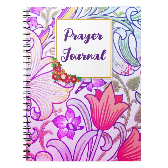 Colorful Flower Garden Prayer Journal (Front)