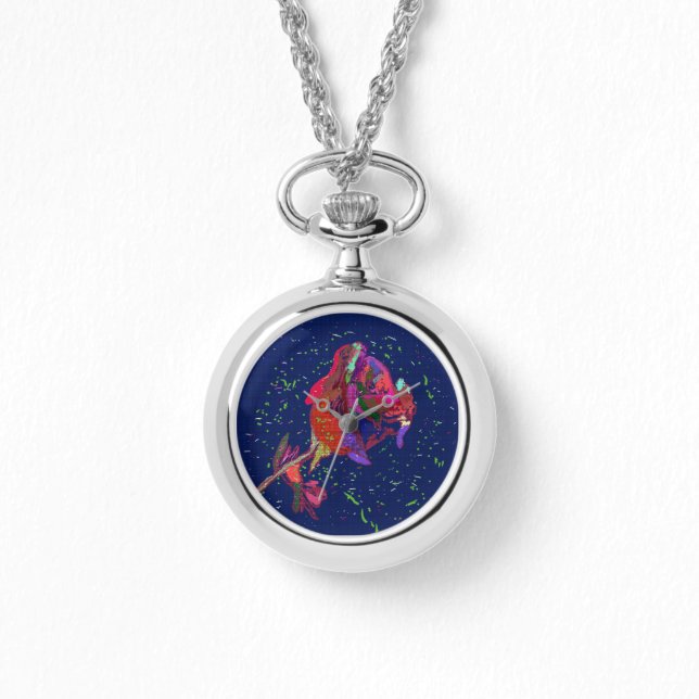 Colorful Flower Necklace (Front)