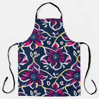 Colorful flower pattern