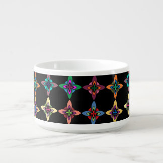 Colorful Flower Pattern Bowl