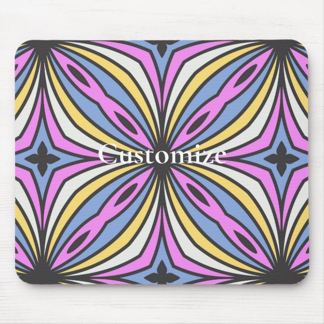 Colorful Flower Petals  Thunder_Cove Mouse Pad (Front)