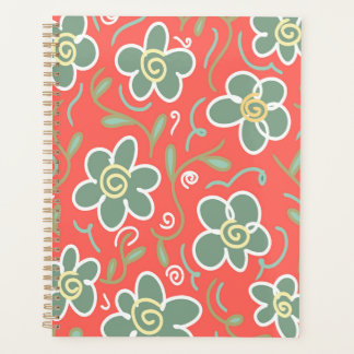 Colorful Flower Planner