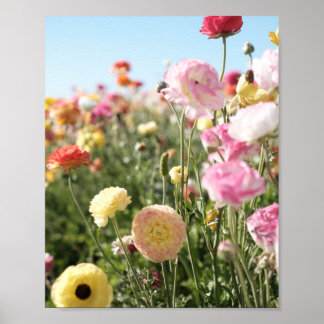 Colorful flower Print, Poster Paper (Semi-Gloss)