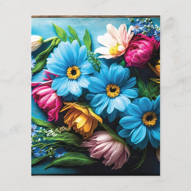 Colorful Flowers (Front)