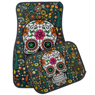 Sugar skull car accessories discount