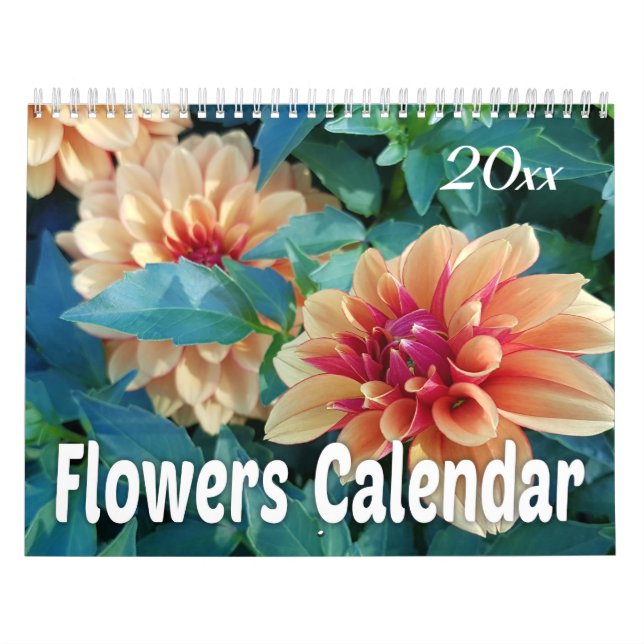 Colorful Flowers Calendar (Cover)
